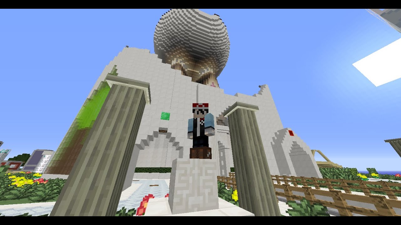 Minecraft | IM ON A SERVER | Pixelcraft Ep.4 - YouTube