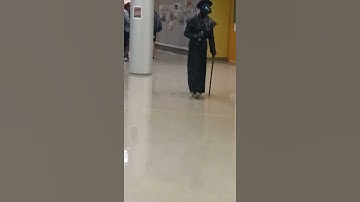 plague doctor at school