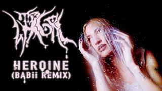 WTRGRL - Heroine (BABii Remix) [Official Visualizer]