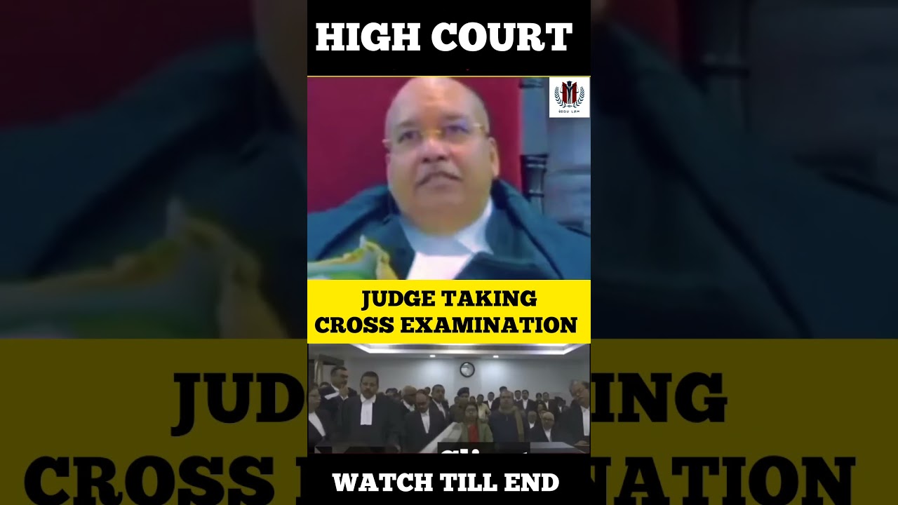 Judge Taking Cross Examination #judge #justice #status #shortindia