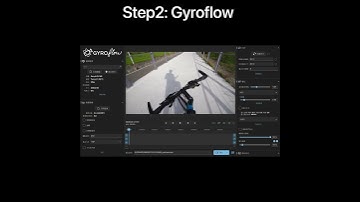 No image stabilization? No problem! (fixed by gyroflow) #shorts #gyroflow