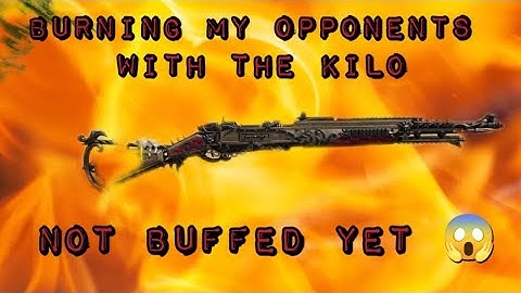 Burning my opponents with the Kilo bolt action in cod mobile