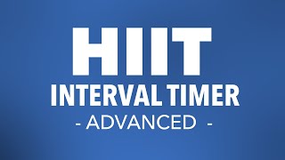 Online HIIT Timer - Advanced