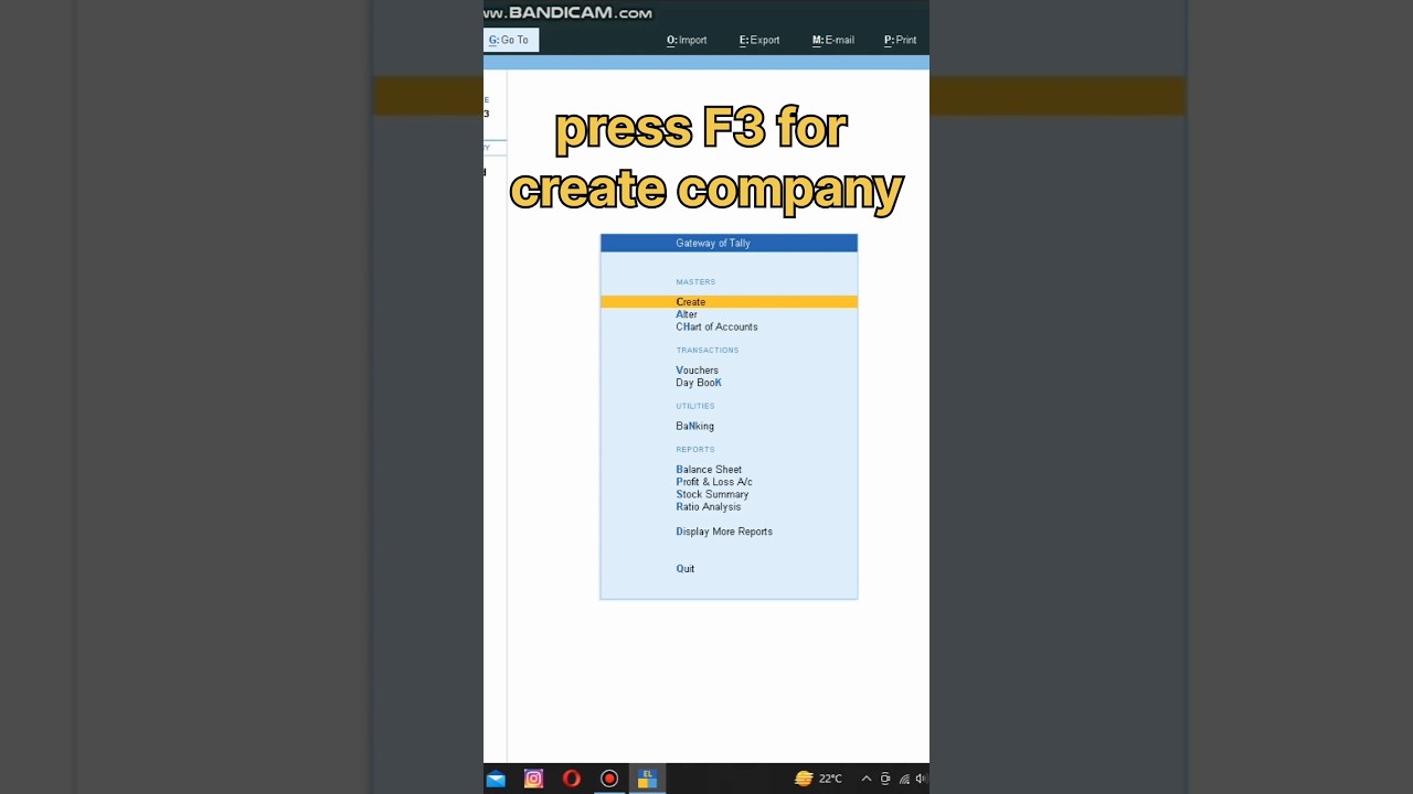 Tally prime- How to Create Company ! Learn Tally