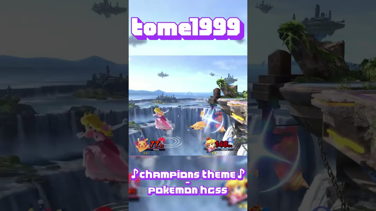 Smash Ult: Champion's/Red's Theme - HGSS #smashultimate #montage