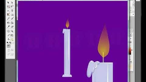 Animate Candle Light with Flash