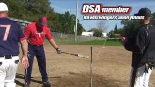 Softball Hitting Correcting a Downswing brings BIG results Swing Makeover episode 26