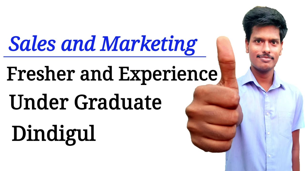 Sales and Marketing Job vacancy Dindigul job 2022 job in, Dindigul job