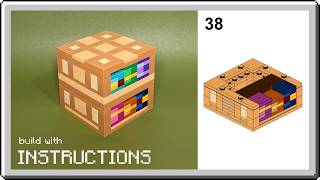 Build the Minecraft Chiseled Bookshelf out of Lego!
