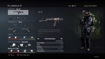 Frisky - CoD: Ghosts Class Setup - Assault Rifle (AK-12)