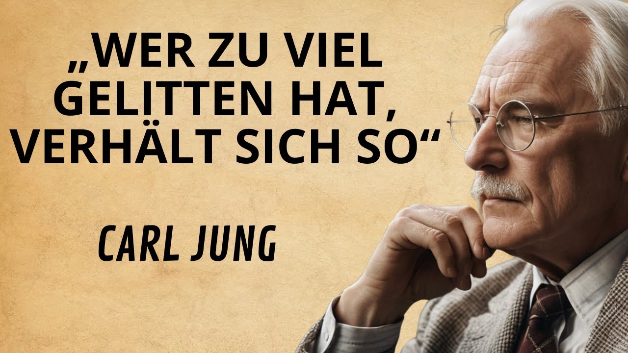 Das Verhalten von Menschen, die im Leben zu viel gelitten haben | Carl Jung