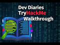 Cracking Dev Diaries | TryHackMe Walkthrough 🔥 (Beginner Friendly)