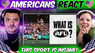 What is AFL? Aussie Rules Explained Americans React!