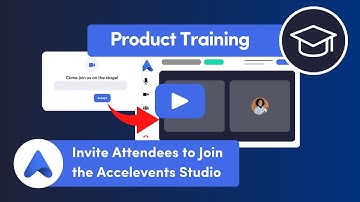 Invite Attendees to Join the Accelevents Studio