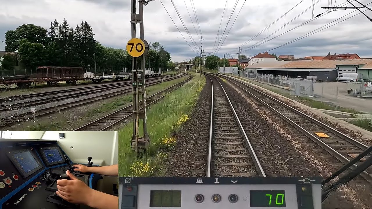 Stockaryd-Mjölby från förarplats / Führerstandsmitfahrt