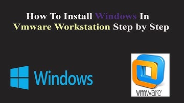 How to install Windows 7/8/8.1/10 using VMware Workstation