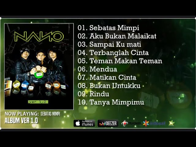 NANO BAND SEBATAS MIMPI, AKU BUKAN MALAIKAT FULL ALBUM TERBARU 2023 class=