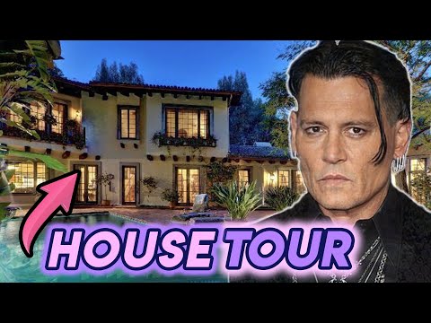 Johnny Depp| House Tour | Yate, Isla En Las Bahamas, Mansión En Hollywood Hills y Más