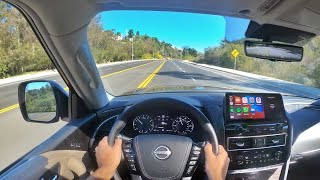 2021 Nissan Armada 4x4 Platinum POV Test Drive (3D Audio)(ASMR)
