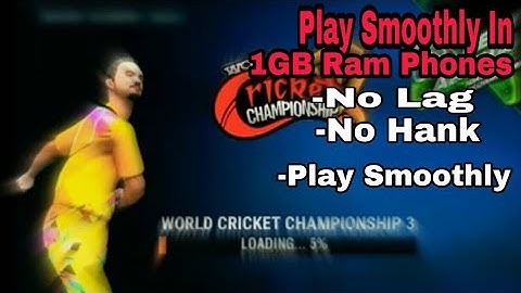 #WCC3 #WCC3lagproblem HOW TO PLAY WCC3 SMOOTHLY IN 1GB RAM PHONES/NO LAG/NO HANG/PLAYSMOOTHLY