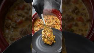 Slow Cooker Sausage & Queso Dip