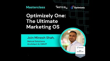 Optimizely One The Ultimate Marketing OS - Webinar Recording