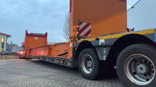 Getting space back ! Shipment Flat Rack 40Ft CONVOI EXCEPTIONEL MACH4METAL