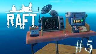 ПРИЕМНИК ЗАРАБОТАЛ|Прохождение Raft#5