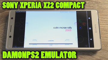 Sony Xperia XZ2 Compact - Colin McRae Rally 2005 - DamonPS2 v3.0 - Test