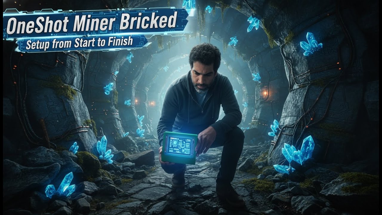 OneShot Miner Setup - how to unbrick your Miner
