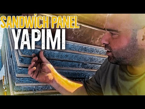 Video: Sandviç paneller - nedir bu? Sandviç panel yapımı