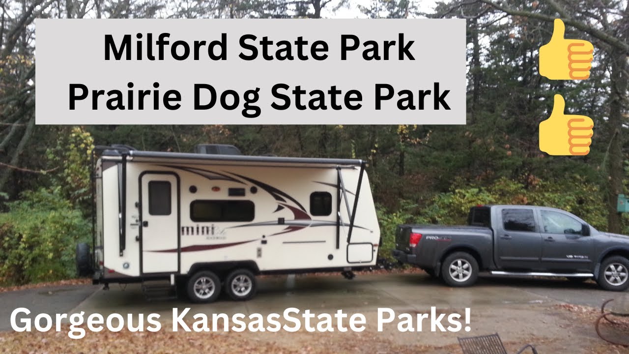 Milton State Park & Prairie Dog State Park! Yes, 2 fabulous Kansas