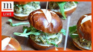 White Bean Sliders – Together Live! with Marc J. Sievers | Live Cooking Class