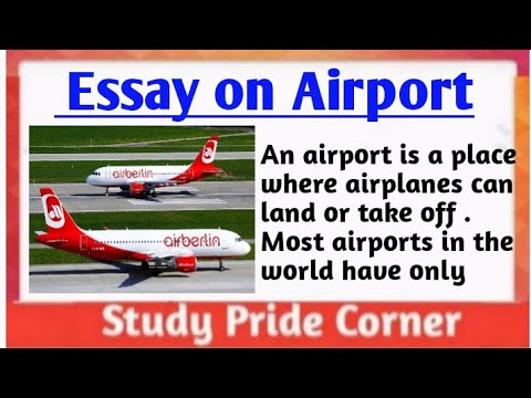 airport essay in english