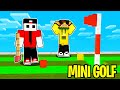 GIOCO A MINI GOLF SU MINECRAFT CON MARCY