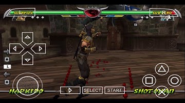Mortal Kombat Unchained Scorpion combo 10 Hits 51% damage (3 styles-widescreen) Android