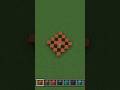 Minecraft Acacia Diamond 🧡🍊 💎 #shorts