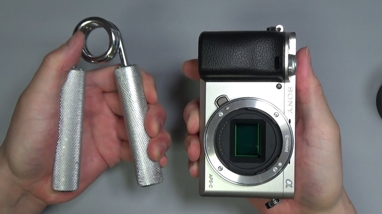 カメラの分解や修理に必要な物　ホールド　グリップ　握力　ピンチ力