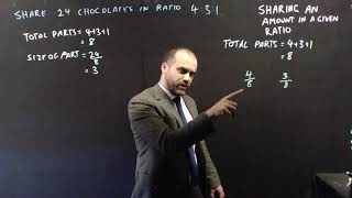 Sharing an Amount in a Given Ratio