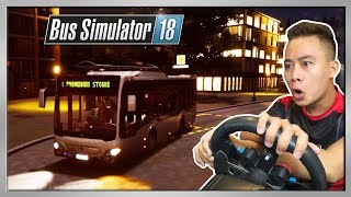 Bus Simulator 18 #1 | Chuyến Xe Buýt Đầu Tiên Trong Đêm Mưa screenshot 2