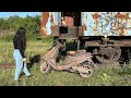 Restoration Abandoned Kymco ZX 50