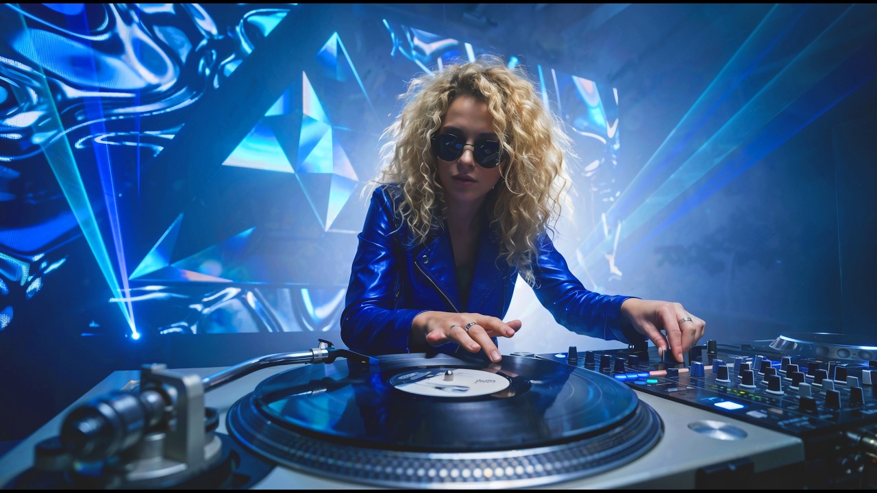 EURODANCE 2026 🔵 COBALT IMPULSE | 2H High Energy Club Mix | AI DJ POV Vinyl Set