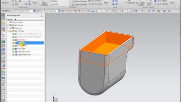NX CAD : How Reorder Command Affecting CAD Geometry