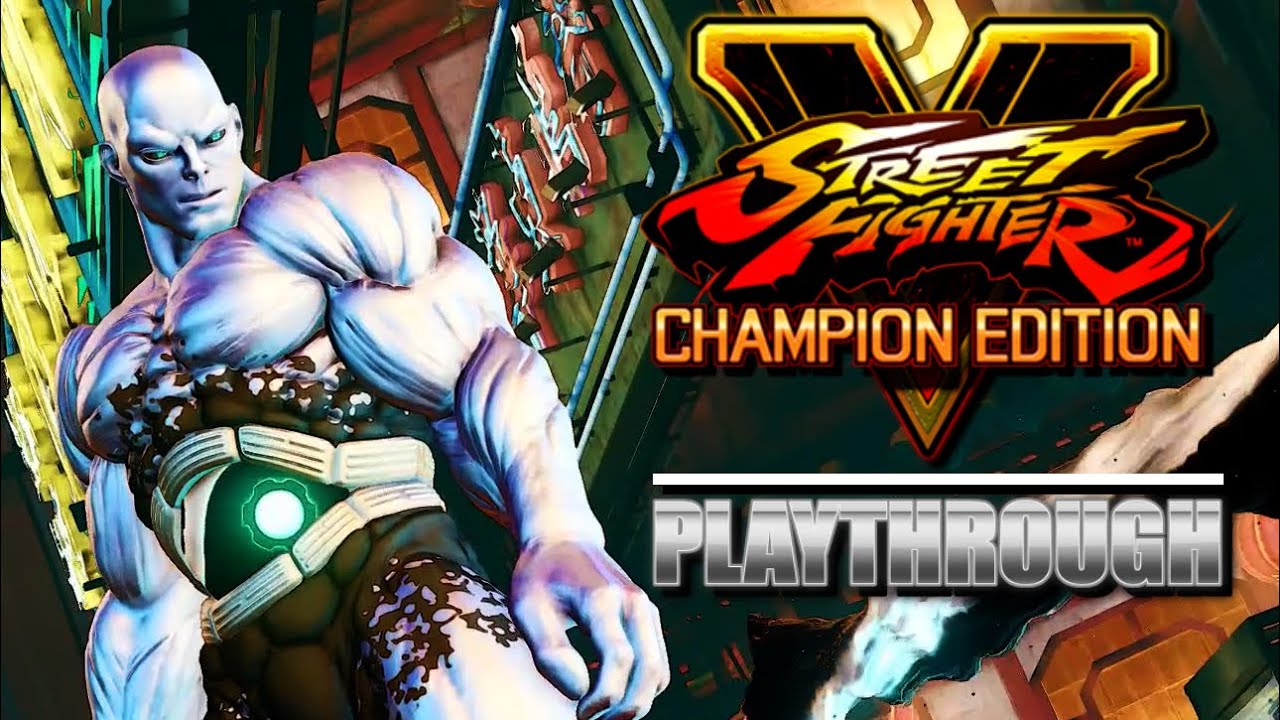 SFV: CE: Seth, Street Fighter V Arcade Mode Playthrough with Commentary (1080P/60FPS)