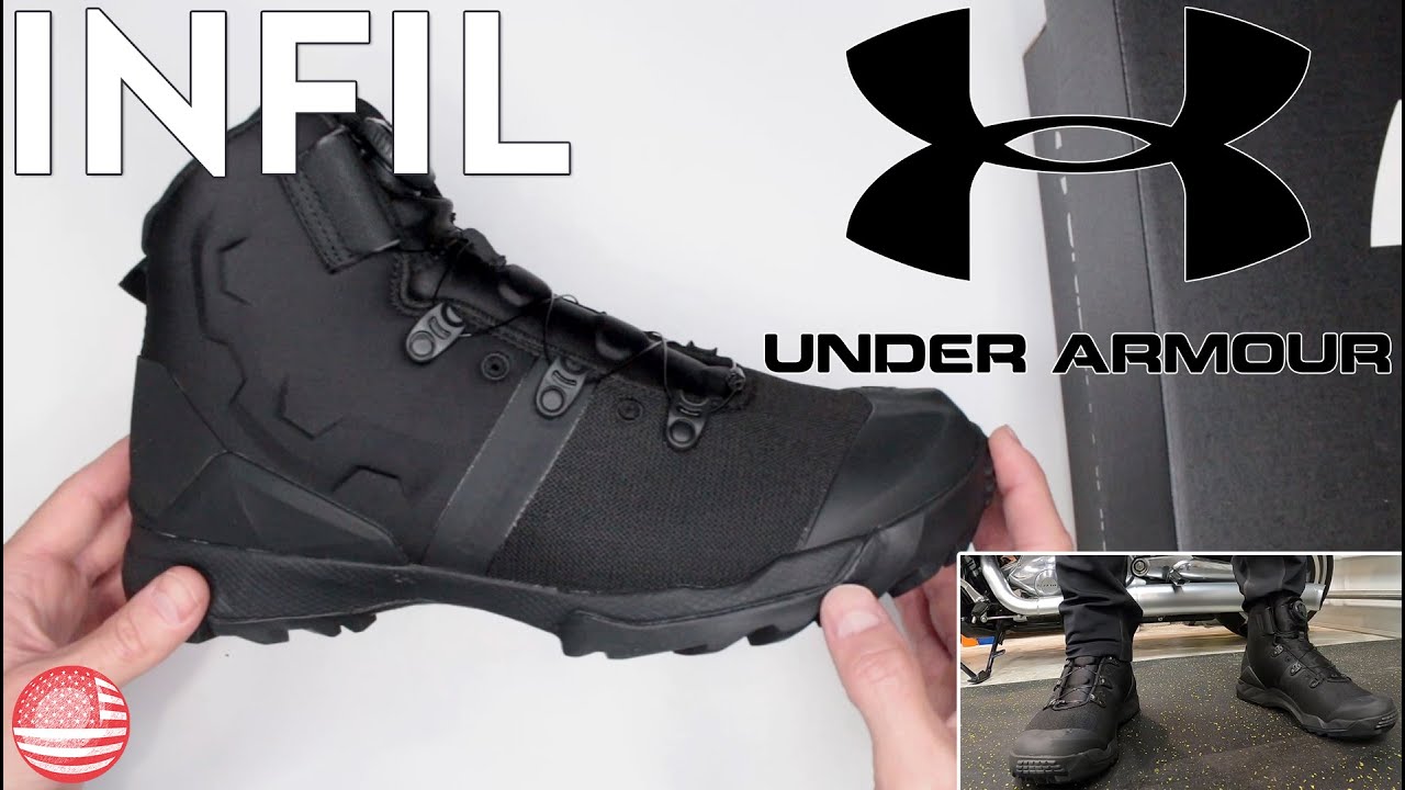 Under Armour Infil Boots Review (Under Armour BOA Boots) - YouTube