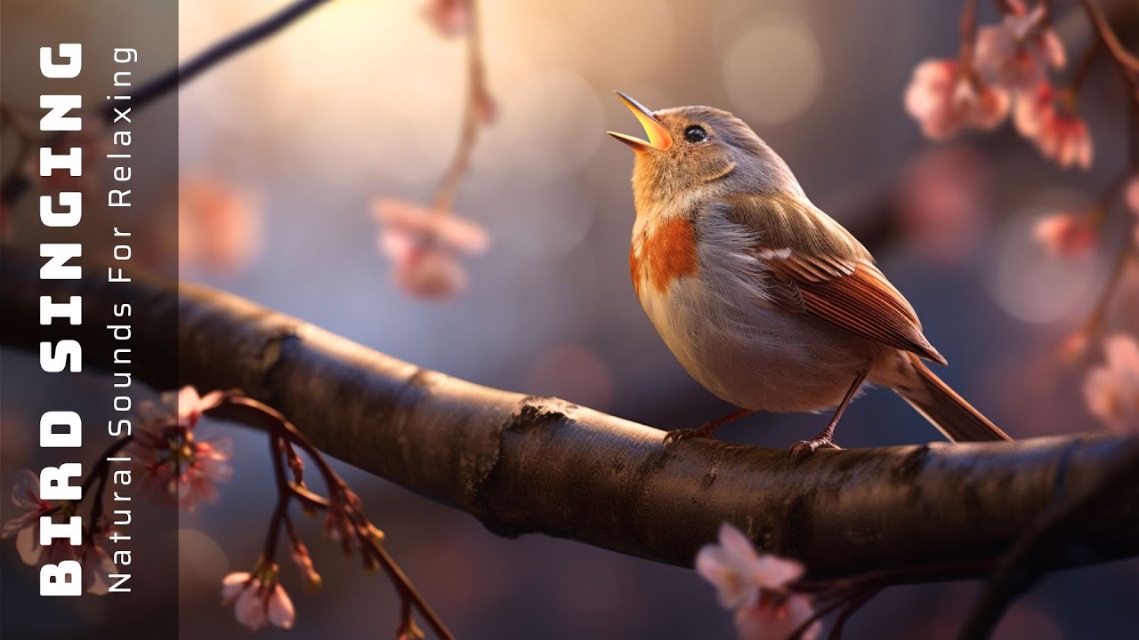 Birds Chirping Sound - 10 Hours Relaxing Birdsong Nightingale, Stress ...