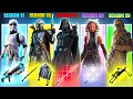 Evolution of all star wars bosses henchmen  mythic weapons in fortnite 2019  2024