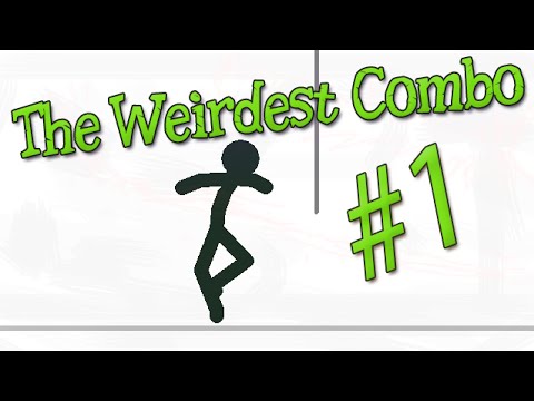 ◘ The WEIRDEST Combo #1 - Pivot Stick Figure Animation