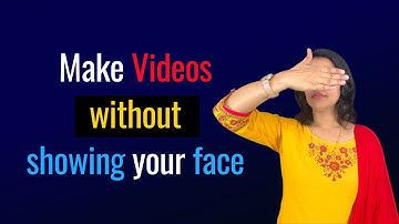 5 BEST Ways to Make YouTube Videos WITHOUT Showing your FACE