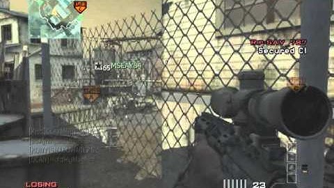 MW3 - 360 ACROSS THE MAP QUICK SCOPE